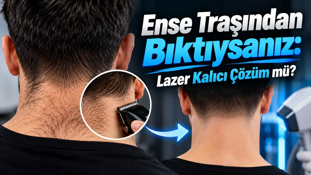 Ense Traşından Bıktıysanız Lazer Kalıcı Çözüm mü? Adana Erkek Lazer Epilasyon Rehberi