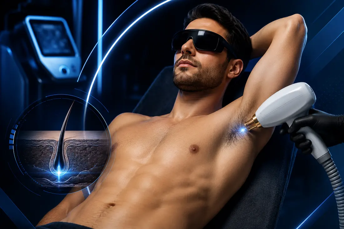 Erkeklerde Kıl Kalınlığı Lazer Epilasyon Sonucunu Nasıl Etkiler?
