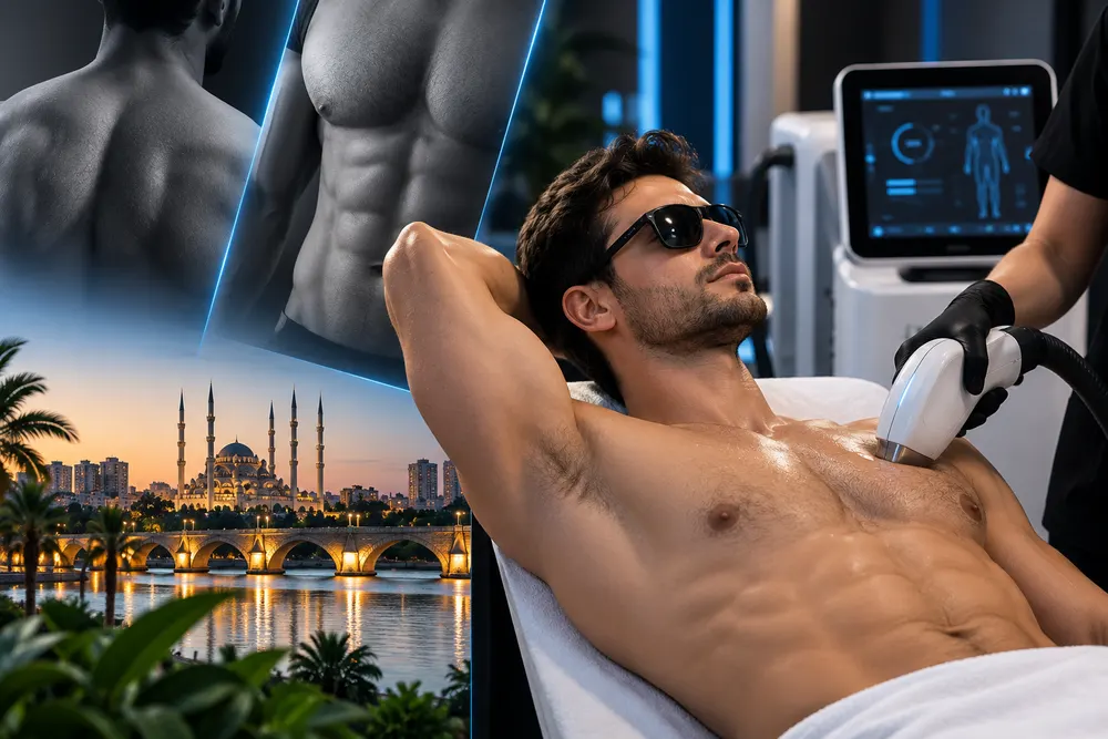 Adana'da Erkek Lazer Epilasyonu Nerede Yaptırılmalı? Mekân Seçimi Rehberi