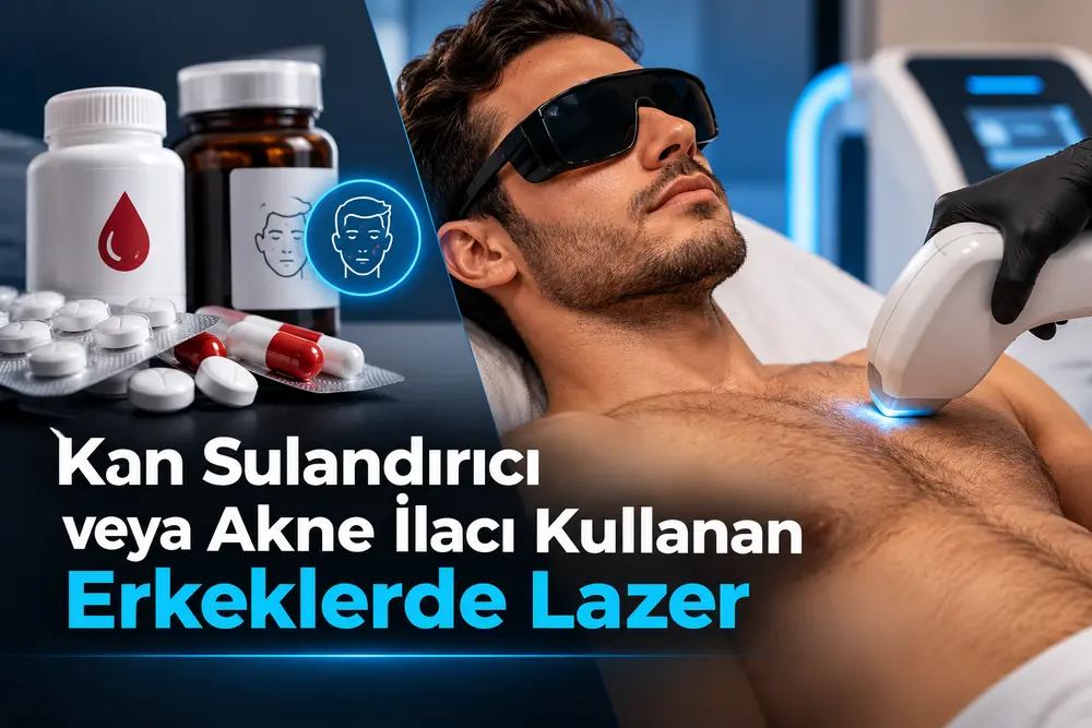 Kan Sulandırıcı veya Akne İlacı Kullanan Erkeklerde Lazer Epilasyon: Adana Erkek Lazer Rehberi
