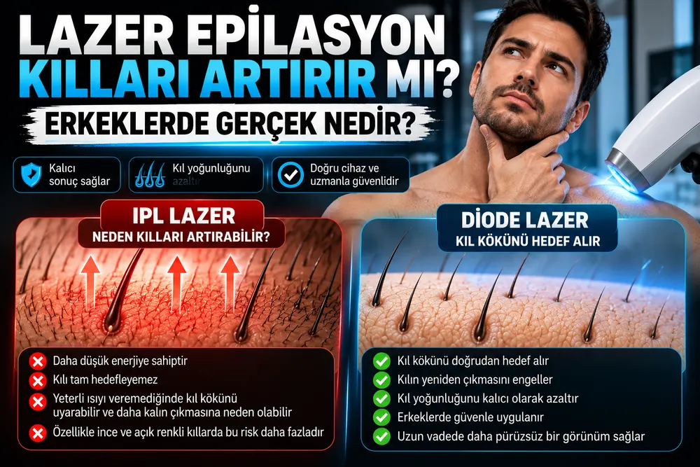 Can Vip Adana erkek lazer epilasyon uygulaması - diode lazer ile kontrollü seans