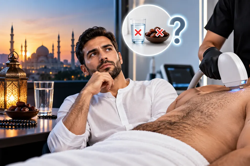 Oruçluyken Lazer Epilasyon Yaptırılır mı? Erkekler İçin Ramazan Rehberi