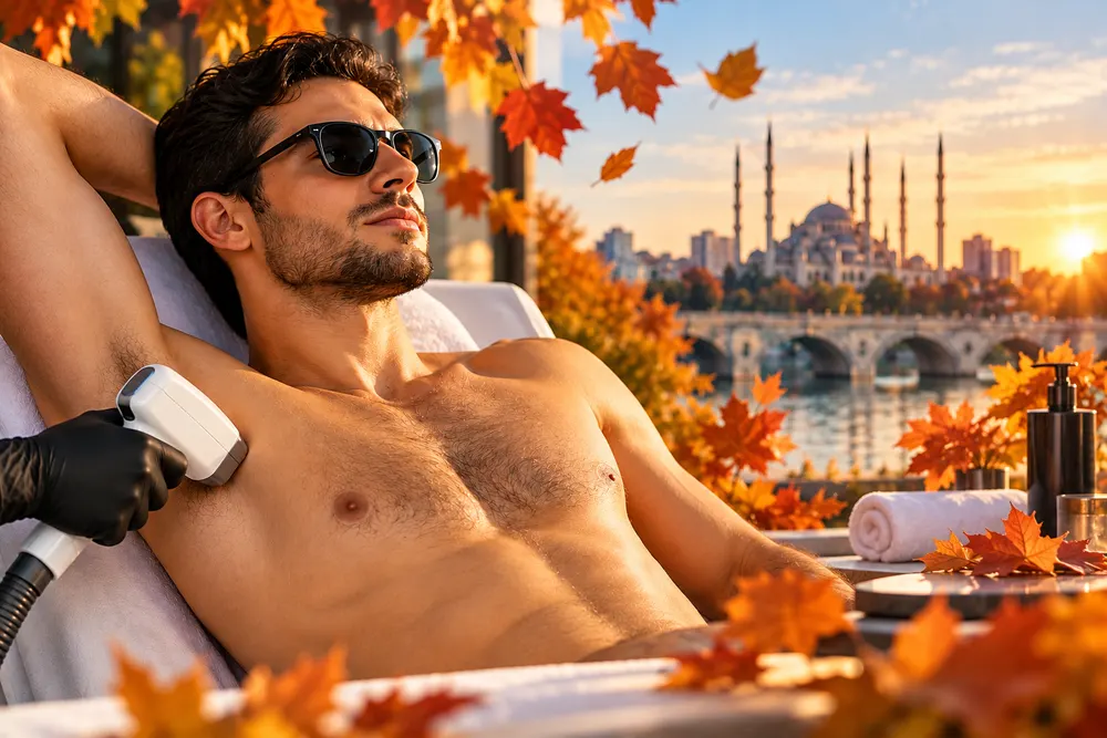 Lazere Sonbaharda Başlamak Neden Avantajlı? Adana Erkek Lazer Epilasyon Takvimi